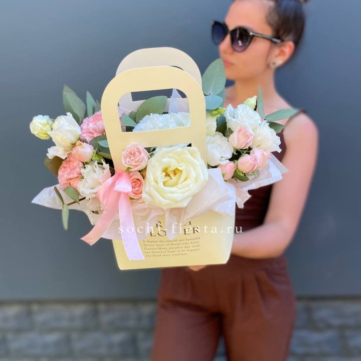 Цветочная сумочка "Рафаэль" в Рыбинске