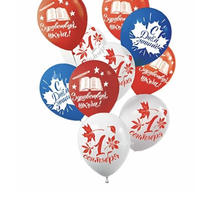Воздушный шар на день знаний в Рыбинске