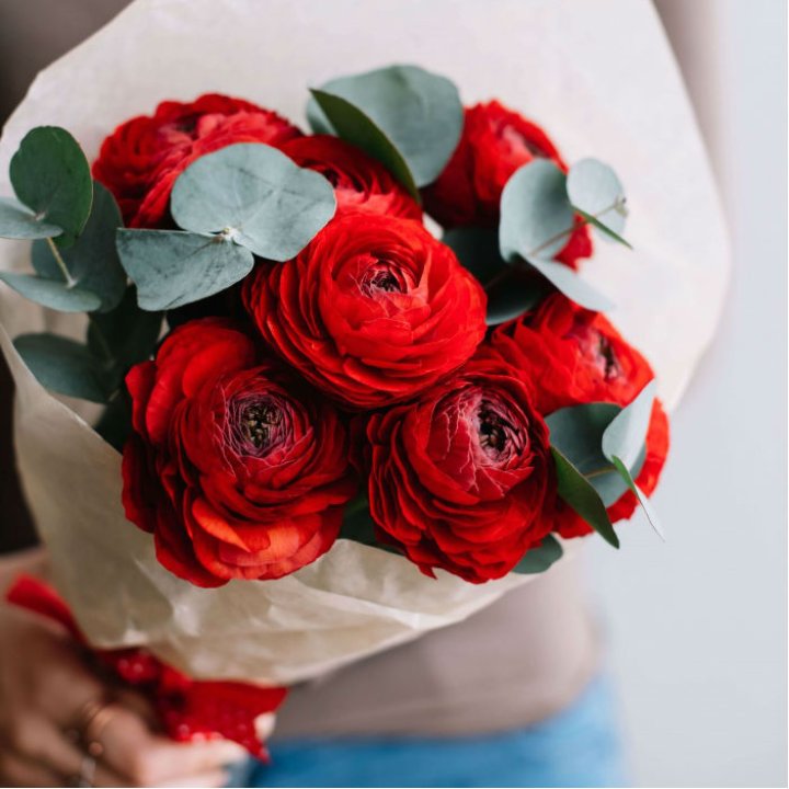 Букет ранункулюсов  в Рыбинске