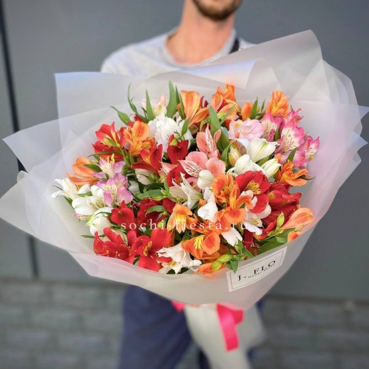 Микс альстромерий №5 в Рыбинске