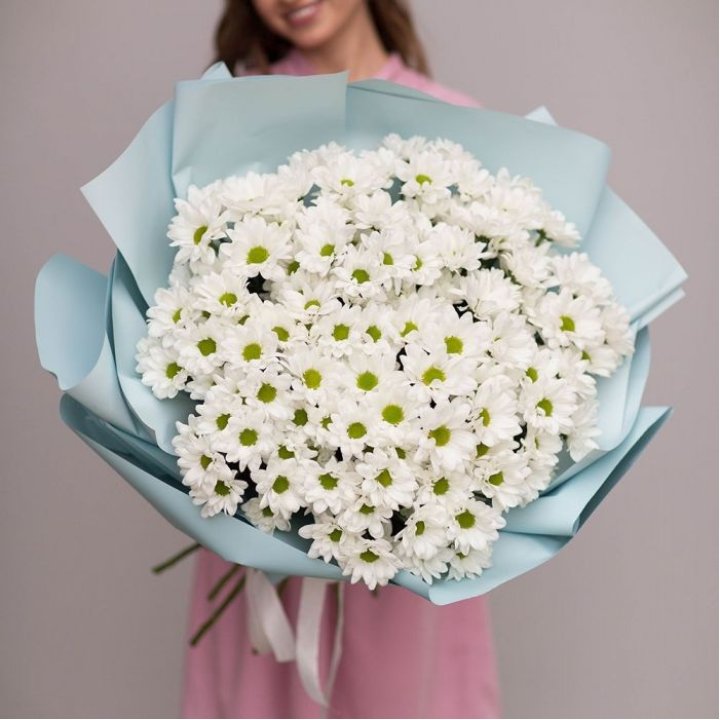  Букет хризантем "Бон-бон" в Рыбинске