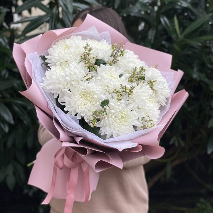 Букет хризантем №1 в Рыбинске