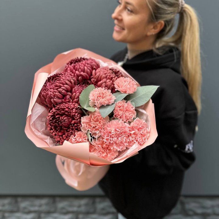 Дуо диантусы и бигуди в Рыбинске