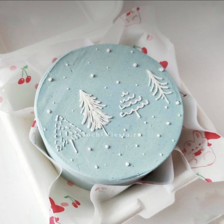 Бенто-торт "Елки" в Рыбинске