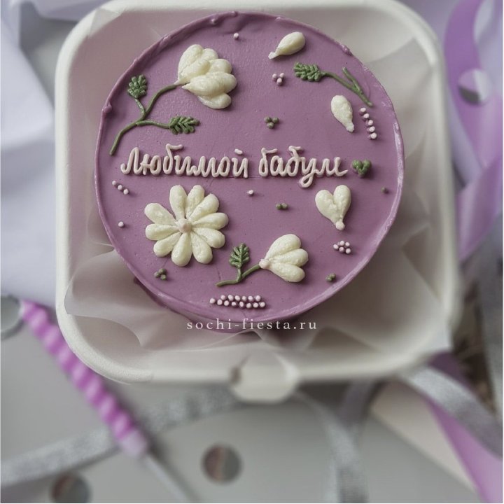 Бенто-торт "Любимой бабуле" в Рыбинске