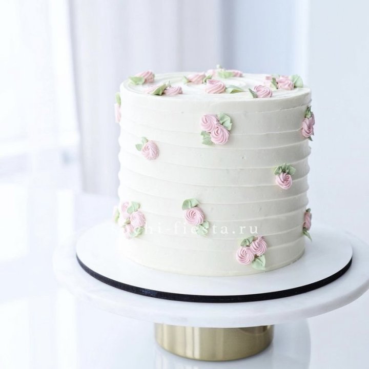 Торт "Розы в снегу" в Рыбинске