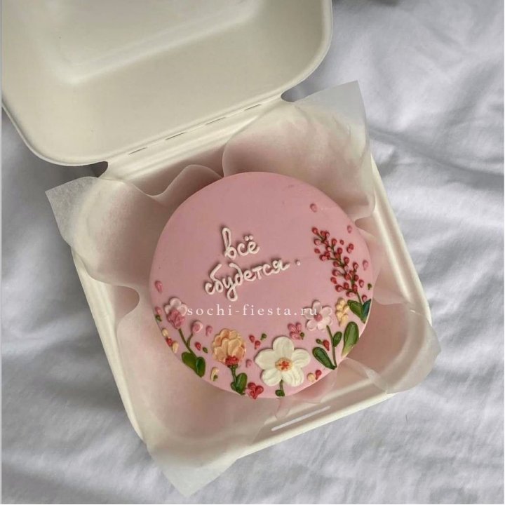 Бенто-торт "Все сбудется"  в Рыбинске