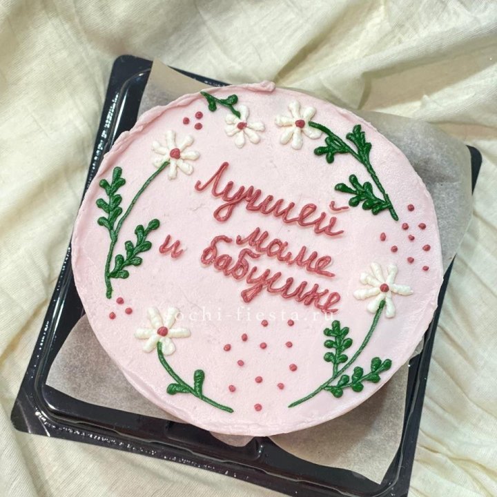 Бенто-торт "Лучшей маме и бабушке"  в Рыбинске