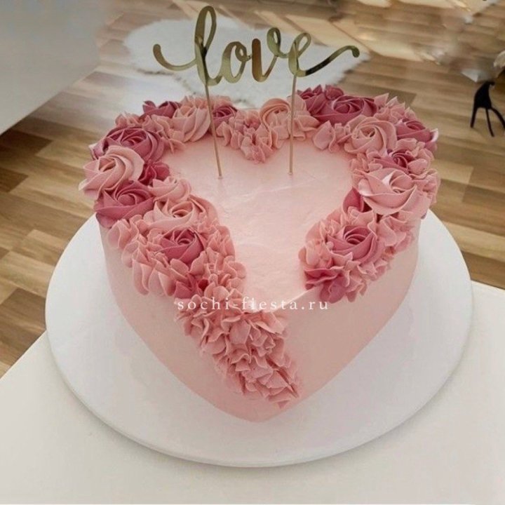 Торт "Сердце" 10 в Рыбинске