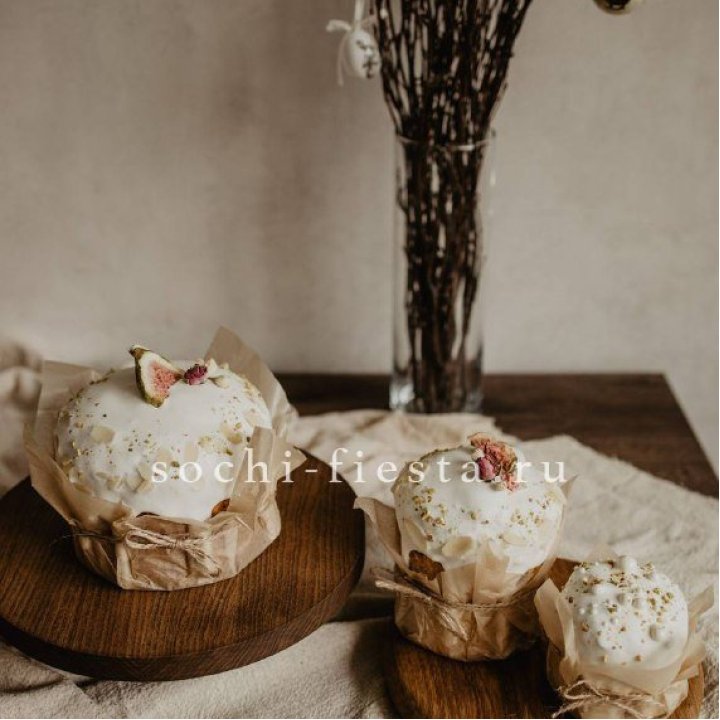 Кулич мини с изюмом в Рыбинске