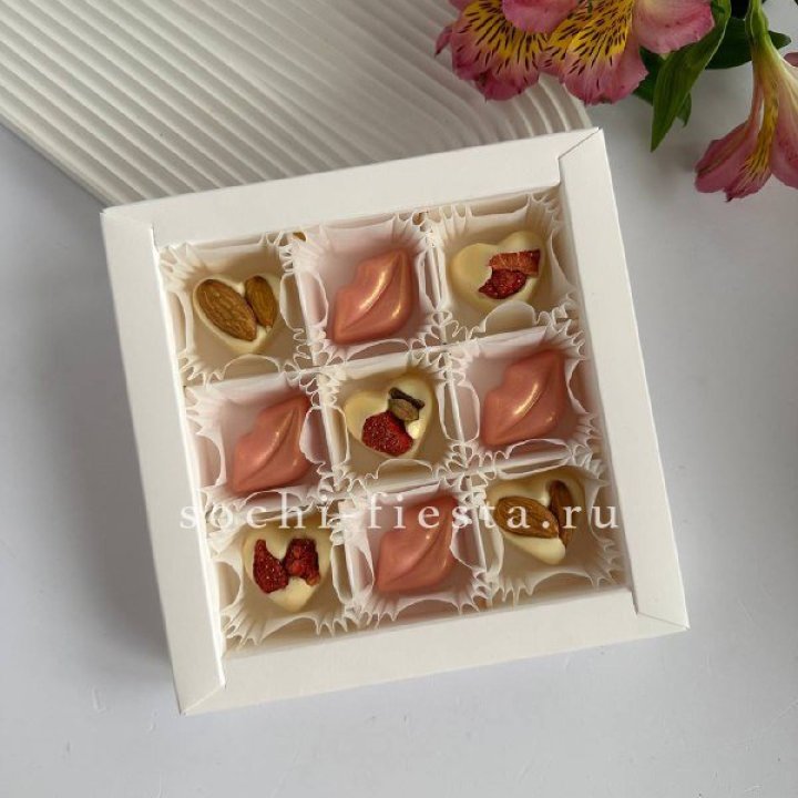 Набор бельгийских конфет ручной работы в Рыбинске