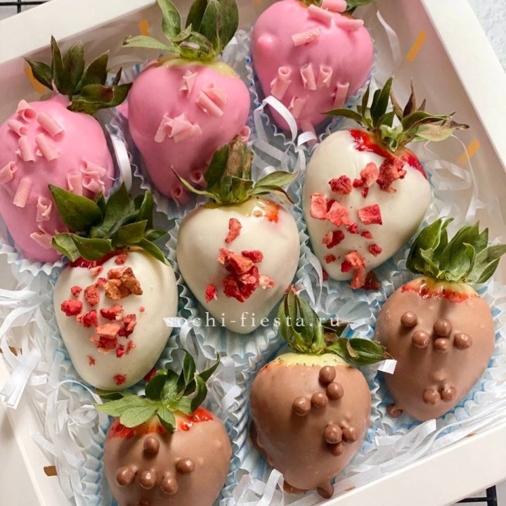 Клубника в шоколаде 9 ягод в Рыбинске