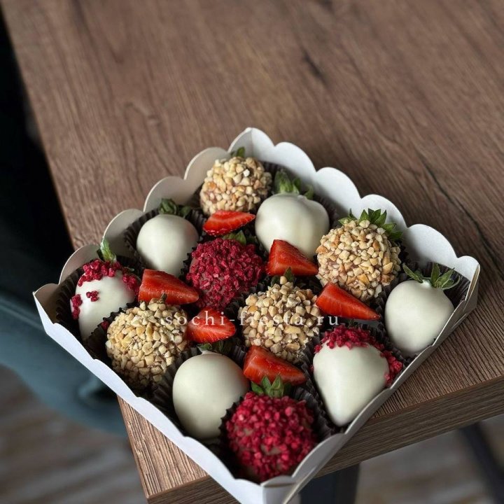 Клубника в шоколаде 12 ягод №2 в Рыбинске