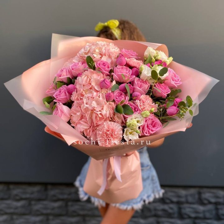 Авторский букет "Восторг" в Рыбинске