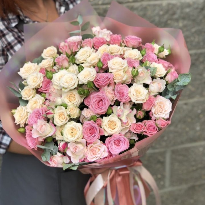 21 кустовая роза в Рыбинске