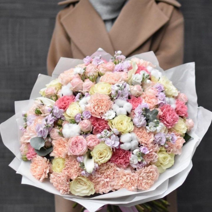 Макси-букет "Ванила" в Рыбинске