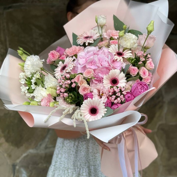 Авторский букет Пич в Рыбинске