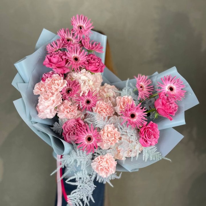 Дизайнерский букет "Свит хаер" в Рыбинске