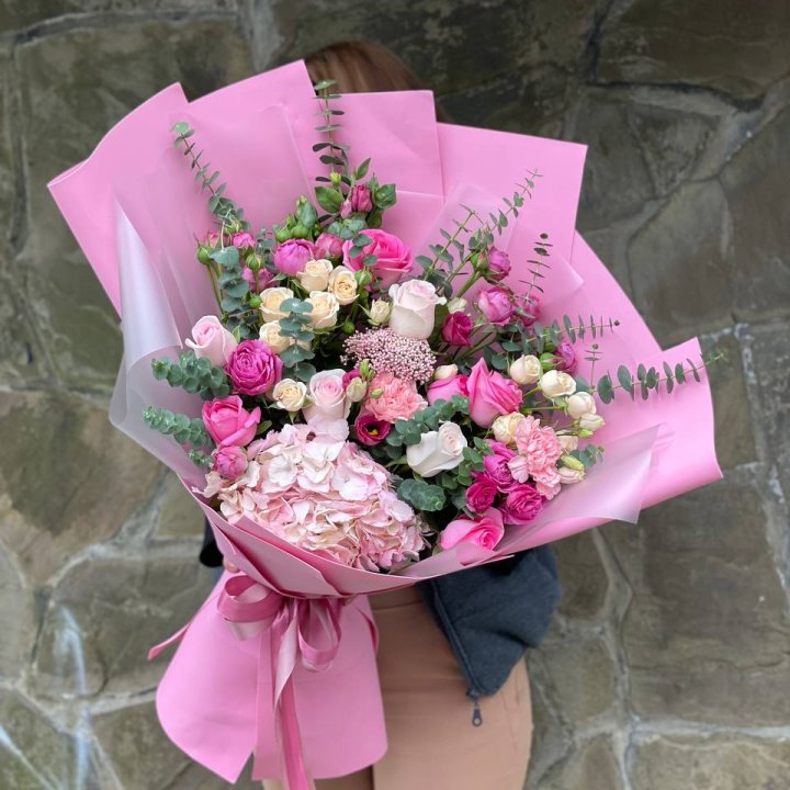 Дизайнерский букет "Паулина" в Рыбинске