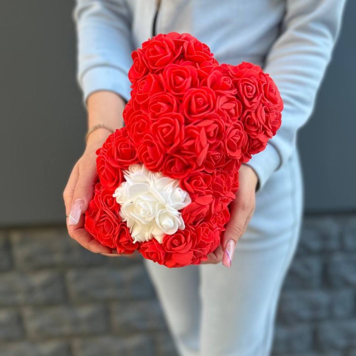 Медведь с белым сердцем в Рыбинске