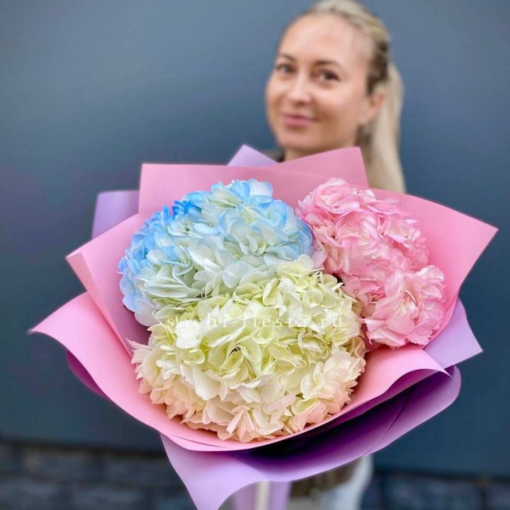 Букет гортензий "Тоника" в Рыбинске