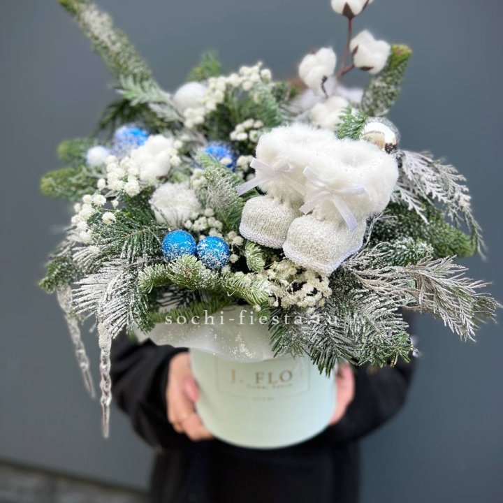 Новогодний бокс "Ботс блю" в Рыбинске