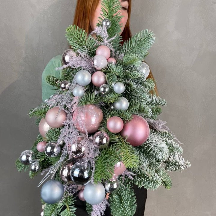 Новогодняя елочка "Розе голд" в Рыбинске