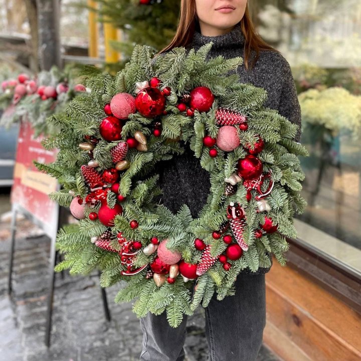 Рождественский венок  в Рыбинске