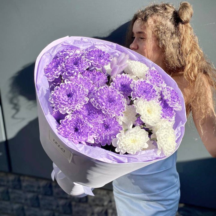  Букет хризантем "Сирена" в Рыбинске