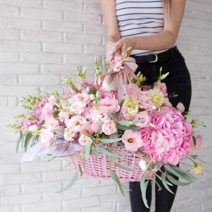 Авторская корзина №6 в Рыбинске