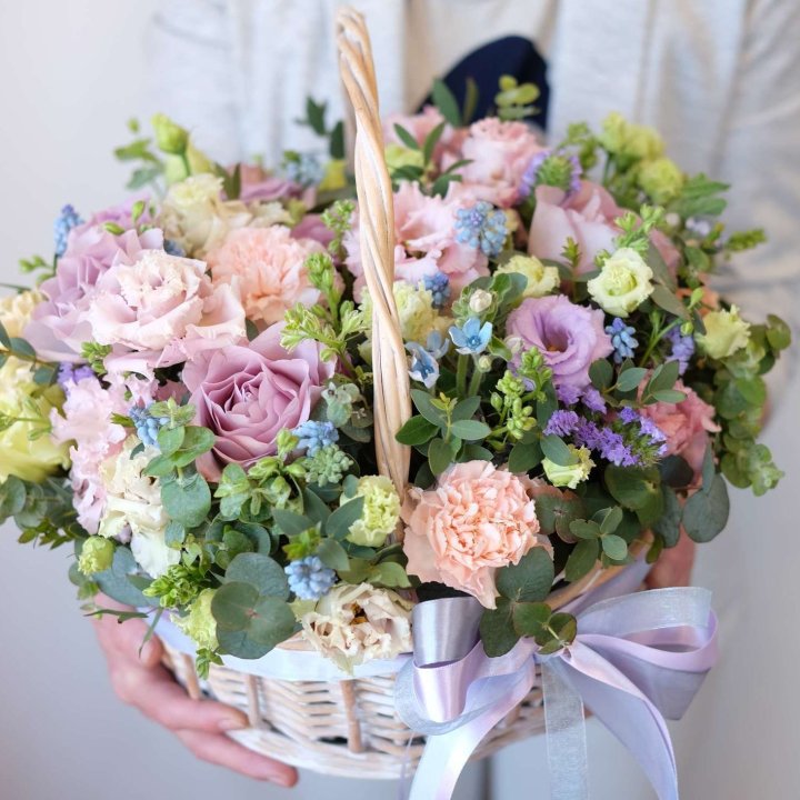 Авторская корзина №1 в Рыбинске