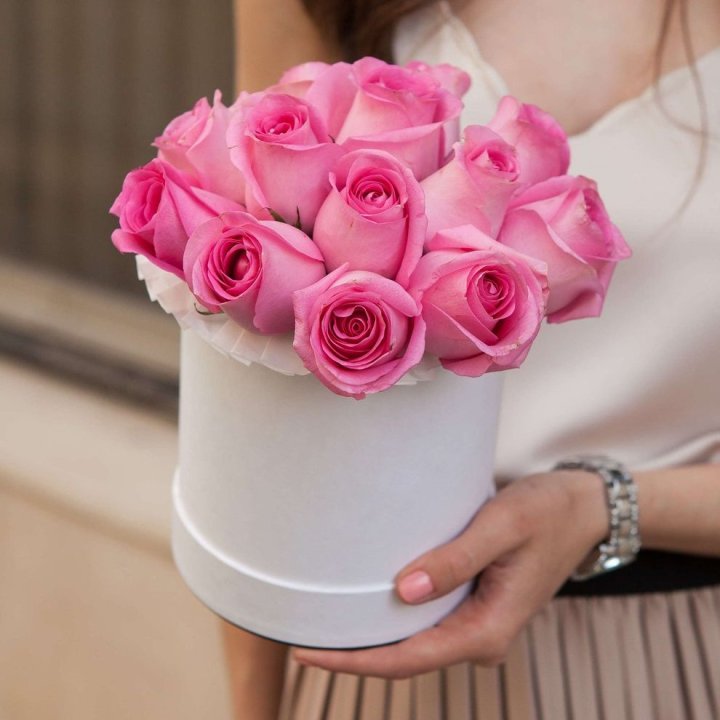 15 роз в боксе Кэтрин в Рыбинске