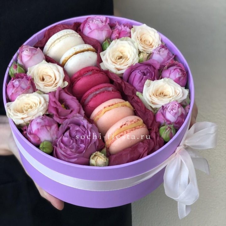 Цветочный бокс "Лаванди" в Рыбинске