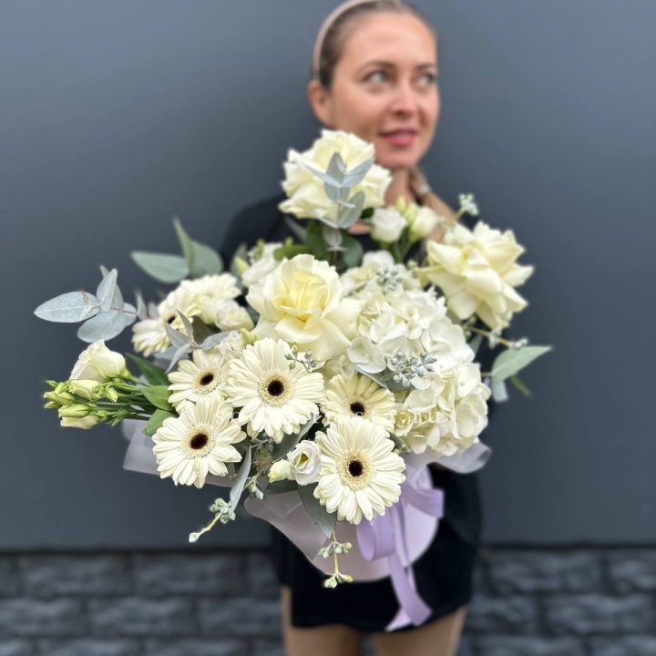 Цветочный бокс "Лавандовый сон" в Рыбинске