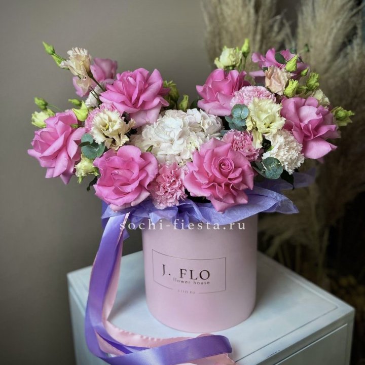 Цветочная коробка "Мишель" в Рыбинске