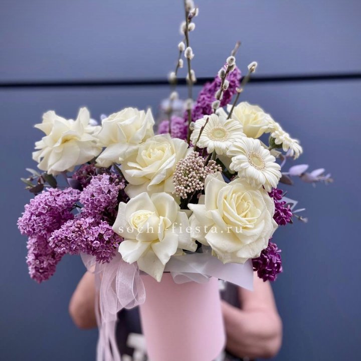 Цветочный бокс "Светлое Воскресенье" в Рыбинске