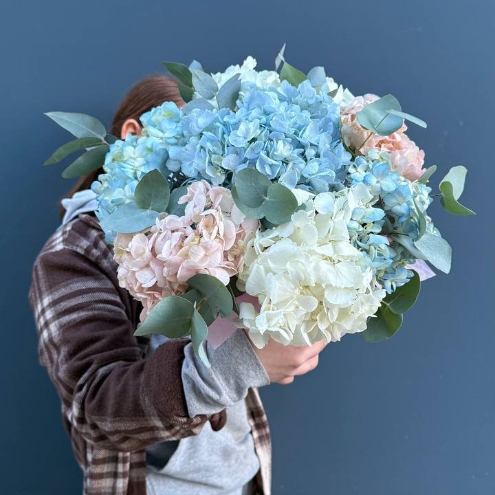 Гортензии в коробочке в Рыбинске