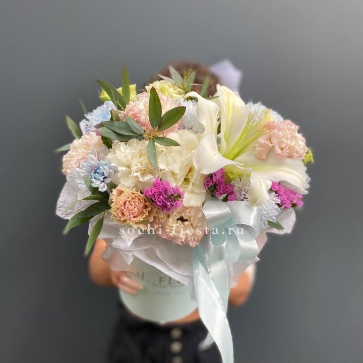 Дизайнерский цилиндр "Лилия" в Рыбинске