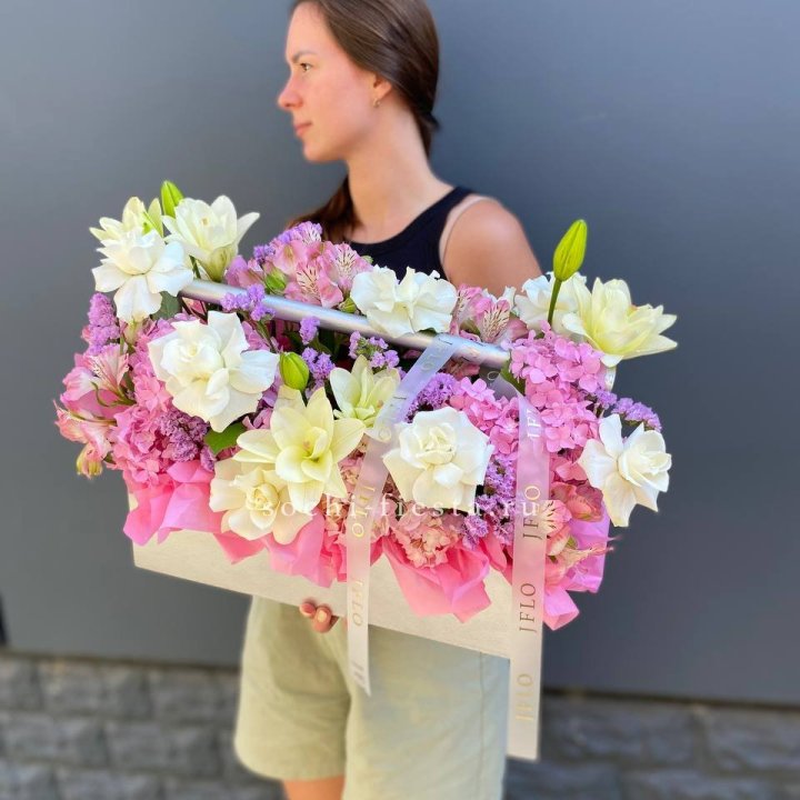 Большой бокс розовый в Рыбинске