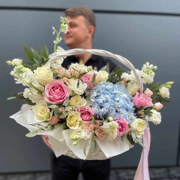 Авторская корзина "Аполинария" в Рыбинске