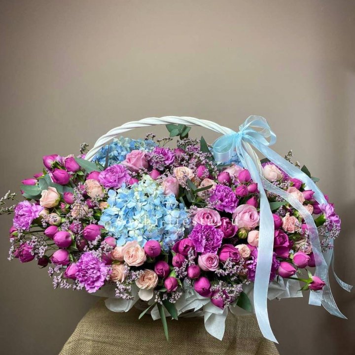 Авторская корзина "Лавандерия" в Рыбинске