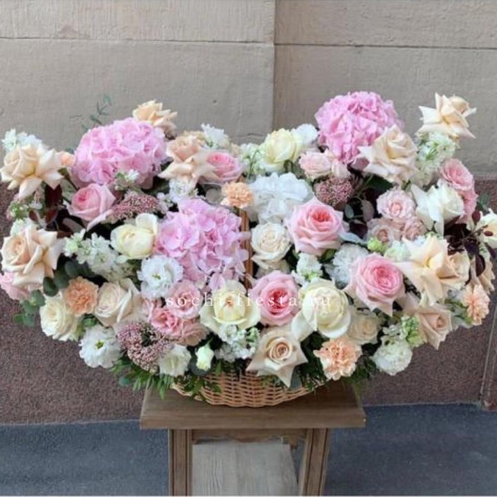 Цветочная корзина макси N2 в Рыбинске