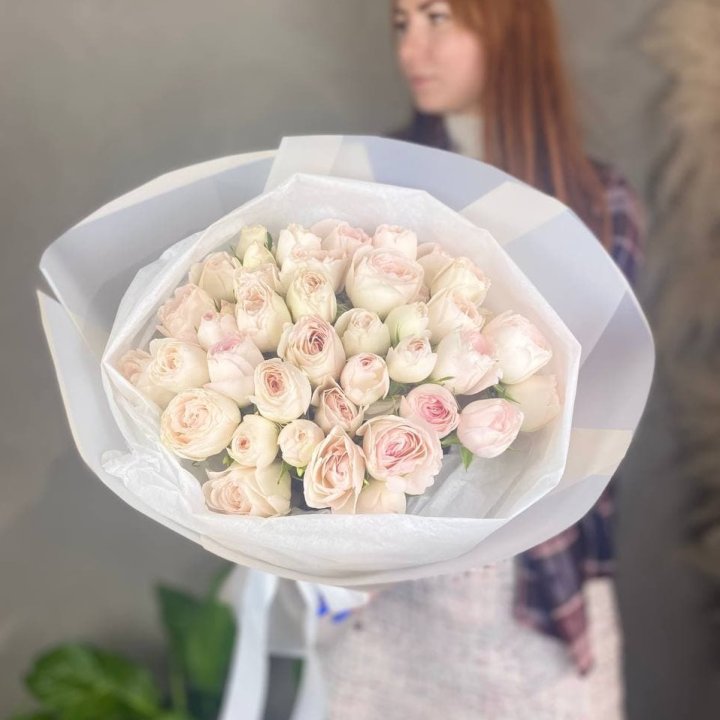 Букет кустовых роз в Рыбинске