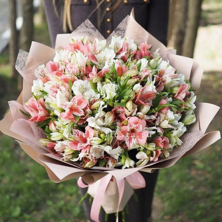 Букет альстромерий "ВАУ" в Рыбинске