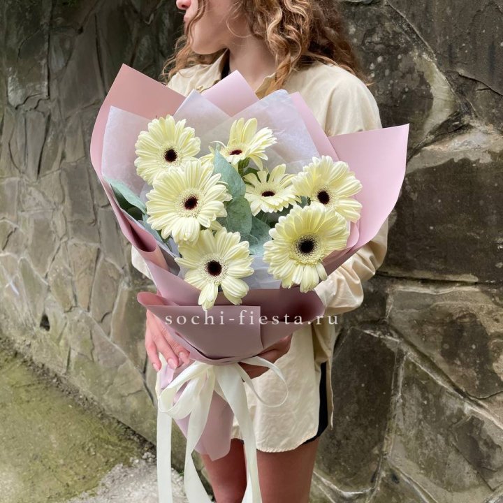 Букет голландских гербер  в Рыбинске