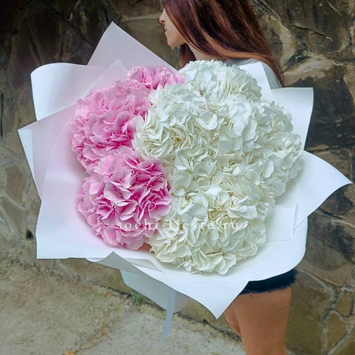 Букет гортензий №2 в Рыбинске