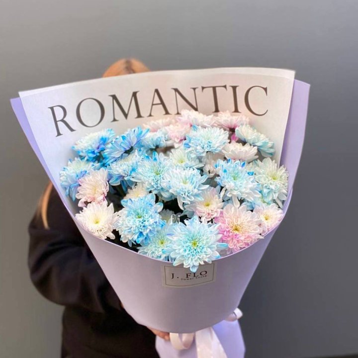 Букет кустовых хризантем в Рыбинске