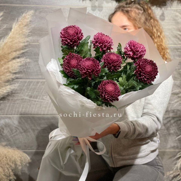 Хризантемы Бигуди в Рыбинске