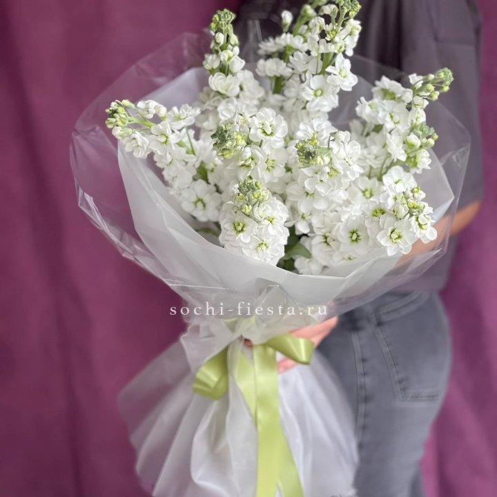 Букет ароматной маттиоллы №1 в Рыбинске