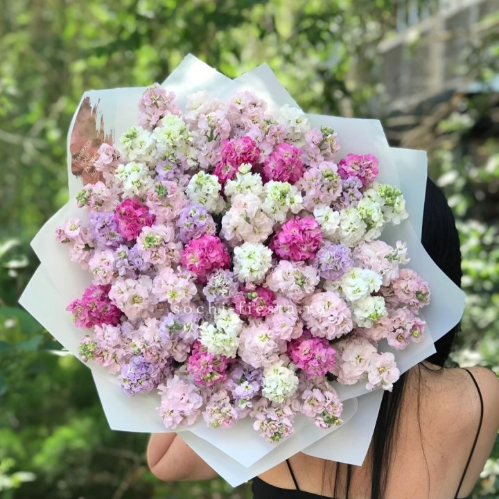 Букет ароматной маттиоллы №3 в Рыбинске